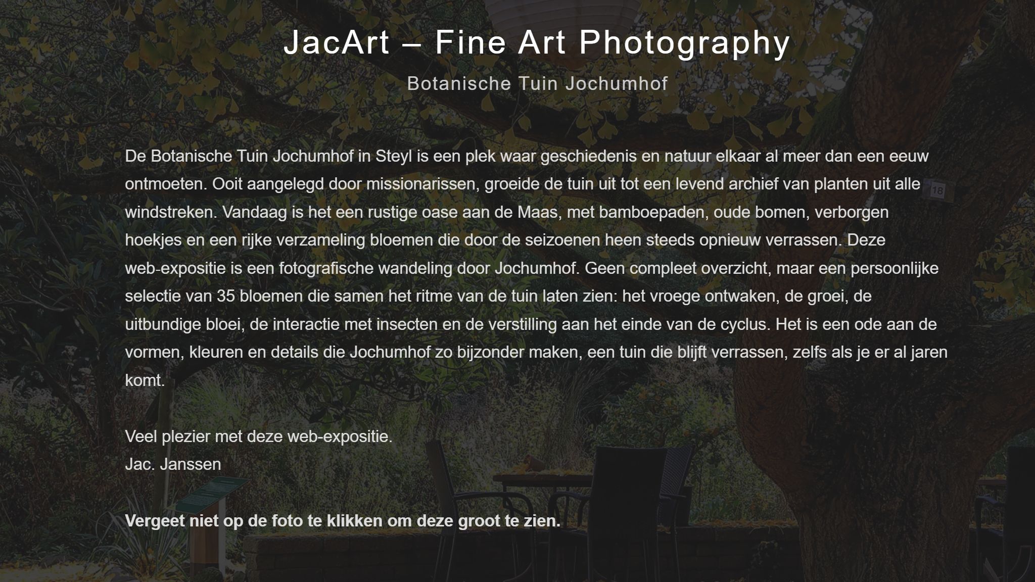 Expositie Jochumhof 2026